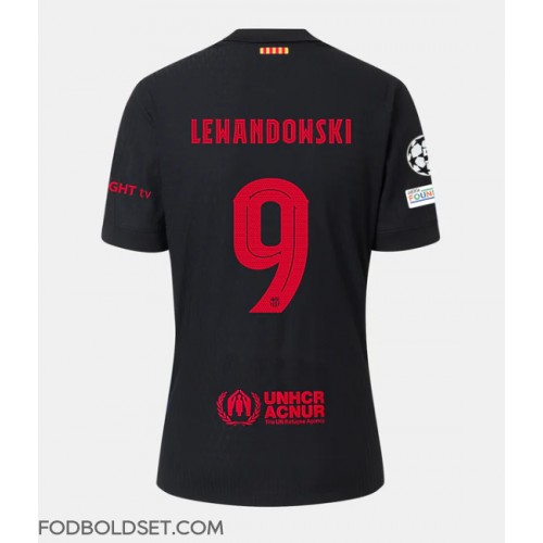 Barcelona Robert Lewandowski #9 Udebanetrøje 2024-25 Kortærmet